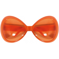 Oranje mega party zonnebril   voor dames   Koningsdag artikelen   party brillen