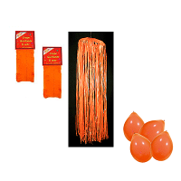 Oranje versiering pakket   feestpakket