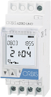 ORBIS Zeitschalttechnik ASTRO UNO Schakelklok voor DIN rails Voedingsspanning (num): 230 V/AC 1x wisselcontact 16 A 250 V/AC Astronomisch, Dagprogramma,