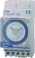 ORBIS Zeitschalttechnik SUPRA D 230 V DIN rail schakelklok Analoog 230 V/AC