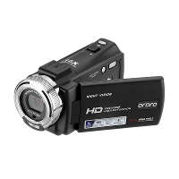 Ordro HDV V12 Digitale videocamera 1080P 30MP HD Infrarood nachtzicht 16X zoom Draagbare camcorder 3 inch TFT scherm Vid