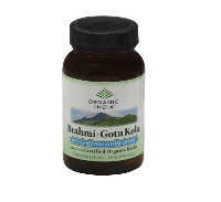 Organic India Brahmi Gotukola Capsules