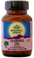 Organic India Flaxseed Oil Vegicaps