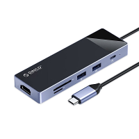 Orico 10 in 1 Type C Docking Station met USB3.0*4 / PD USB C*2 / HD*1 / RJ45*1 / SD&TF Card Reader Multiports USB Hubs