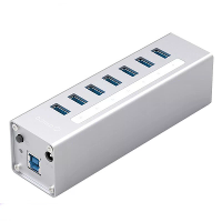 ORICO A3H 7 In 1 USB 3.0 Hub Docking Station Aluminium USB Splitter met 7USB3.0 Voor PC Laptop Matebook HUAWEI XIAOMI Ma