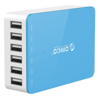 Orico Csa 6u 5v 2a 6 Ports Universal Usb Desktop Chager Travel Power Charging For Cellphones Tablets