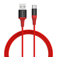 Orico Htk 10 2.4A Reversible Type C Fast Charging Cable With Kevlar 1m For Samsung S8 Xiaomi Mi6