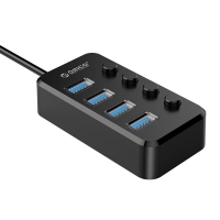 ORICO TSU3 4 poorts/7 poorts USB3.0 Hub 5Gbps hoge snelheid met individuele schakelaars LED indicator USB verlengingshub