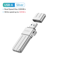 ORICO USB 3.2 USB Flash schijfs 32GB 64GB 128GB 256GB Pen Drive Memory Stick Metal U Disk Colorful Pendrive voor Type C