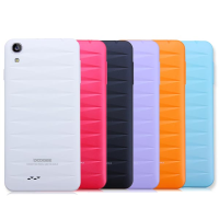Original Lozenge Plaid Battery Back Cover For Doogee Valencia Dg800