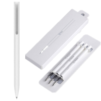 Original Xiaomi Mijia Smooth 0.5Mm Writing Point Durable Signing Pen With 3pcs Black Ink Refill