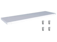Orion Regalsysteme K13040L/040 (b x d) 1300 mm x 400 mm Lichtgrijs