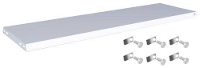 Orion Regalsysteme K13040L/051 (b x d) 1300 mm x 400 mm Lichtgrijs
