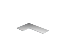 Orion Regalsysteme KE10050AXL (b x d) 1000 mm x 500 mm Lichtgrijs