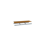 Orion Regalsysteme ZH08020 (b x d) 2000 mm x 800 mm Hout