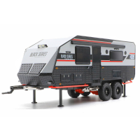 Orlandoo Hunter OH32N01 1/32 Trailer Auto DIY Kit voor BLACKSERIES HQ19 Camper Unpowered Geschilderde Voertuigen Modelle