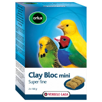 Orlux Klei Blok Mini Kanarie/parkiet/tropische Vogels 3x180 Gr