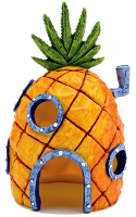Ornament Spongebob Ananashuis Oranje 15x9x8 Cm