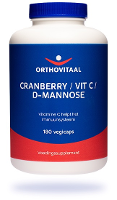 Orthovitaal Cranberry/Vit C/D Mannose capsules