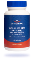 Orthovitaal Jodium 150 mcg (uit Kelp) Tabletten
