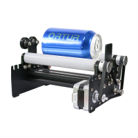 ORTUR YRR2.0 Laserrotatierol Z asrol voor cilindergravure Blikjes Kopjes Flessen 360 ° verschillende hoeken