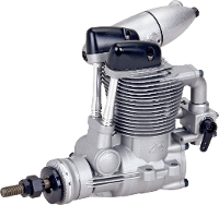 OS Engine FS 62V Nitro 4 takt vliegtuigmotor 10.11 CmÂ³ 1.1 Pk 0.8 KW