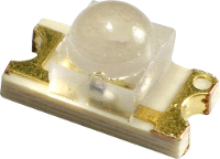 OSA Opto OLS 330HYG SMD LED 1206 Groen 220 mcd 40 ° 20 mA 2.1 V Tape cut
