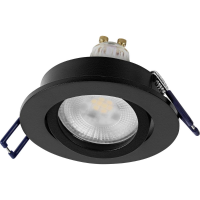 OSRAM HOMELIGHTING 4058075853515 Plafondspot, LED plafondspot GU10 Zwart
