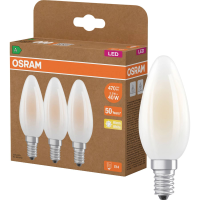 OSRAM HOMELIGHTING 4099854338694 LED lamp Energielabel A (A   G) E14 2.2 W = 40 W Warmwit (Ø x h) 35 mm x 35 mm 3 stuk(s)