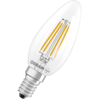 OSRAM HOMELIGHTING 4099854467189 LED lamp Energielabel D (A   G) E14 Kaars 3.4 W Koudwit (Ø x h) 35.00 Mm x 35.00 Mm Niet dimbaar 1 stuk(s)