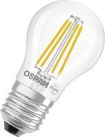 OSRAM HOMELIGHTING 4099854468070 LED lamp Energielabel D (A   G) E27 3.4 W Koudwit (Ø x h) 45.00 Mm x 45.00 Mm 1 stuk(s)