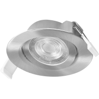 OSRAM HOMELIGHTING 4099854595554 Plafondspot, LED plafondspot Satijn nikkel