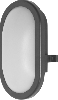 OSRAM HOMELIGHTING LED Bulkhead 11W 4000K Black LED wandlamp