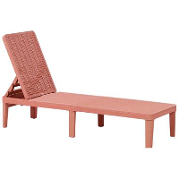 OSSI   Ligstoel   Rood   Polypropyleen