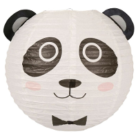 Japanse bol lampion   Panda thema   D35 cm   Sint Maarten lampion   Tuinfeest   Versiering