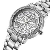 Crrju 2109 Diamonds Dial Case Women Wrist Watch