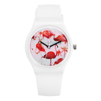 Df 0308 Flamingo Ladies Wrist Watch