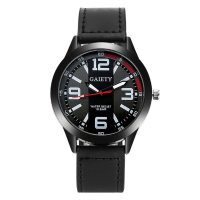 Gaiety G002 Fashionable Black Case Men Wrist Watch