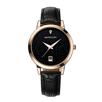 Sanda P194 Fashionable Star Dial Display Ladies Watch