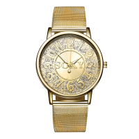 Soxy 0083 Gold Case Ladies Wrist Watch