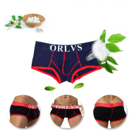 Casual Soft Breathable Cotton Underwear U Convex Boxer Briefs For Men