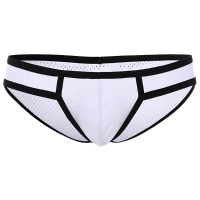 Sexy Mesh Super Breathable Underwear U Convex Pouch Briefs For Men