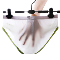 Sexy Translucent Ice Silk Soft Cool Breathable Briefs For Men
