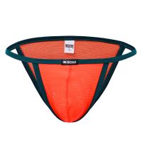 Sexy Underwear Soft Ice Silk U Convex Mesh Breathable Quickly Dry Thongs T Back For Men