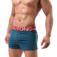 Soft Comfortable Breathable Cotton Boxer Briefs For Men