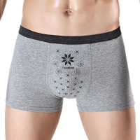 Soft Comfy Cotton Health Care Massage Boxers Briefs For Men