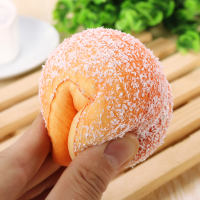 14*4.5*5.5Cm Kawaii Squishy Simulation Bread Fun Toys Soft Decoration