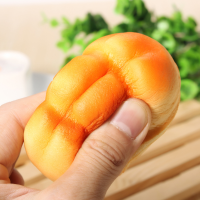 8X8x4cm Kawaii Squishy Simulation Pineapple Bread Fun Toys Soft Decoration