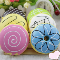 9Cm Random Squishy Simulation French Donuts Slow Rising Squishy Fun Toys Decoration