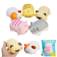Angie Squishy Jolly Cat 12cm Soft Scented Slow Rising Original Package Collection Gift Decor Toy